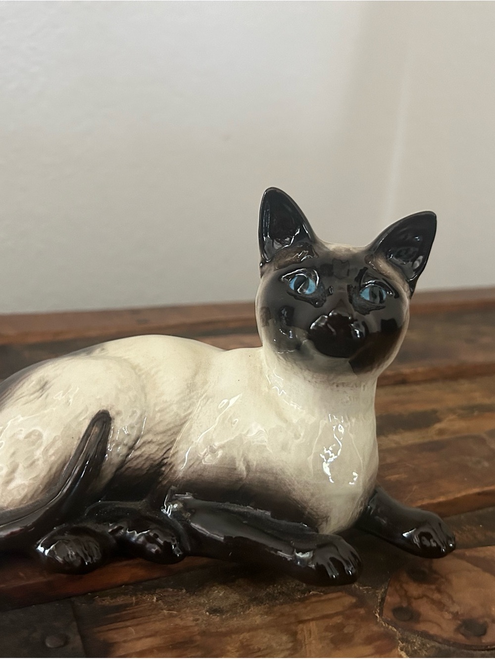 Vintage Beswick Porcelain Cat Figurine